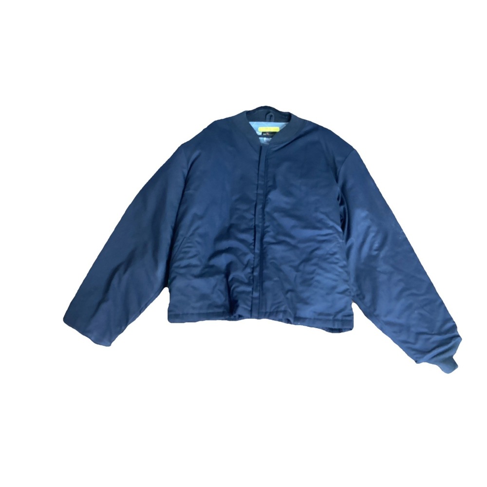 Workrite Bomber  FR Jacket 3XL Black Westex A R C Rating 35.8 Safety Gear Coat